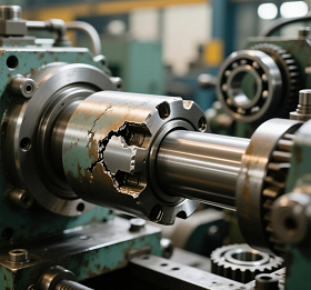 平面二次包絡減速機輸出軸鍵槽磨損能焊接修復嗎?